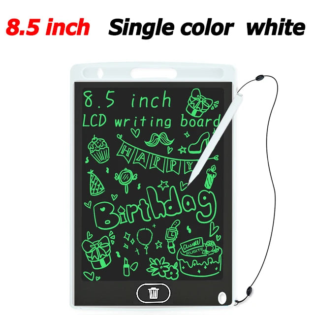 LCD Writing & Drawing Tablet 8.5 in (21.6 cm) / 12 in (30.5 cm) – Digital Graphic Tablet with Stylus for Kids, Students & Artists