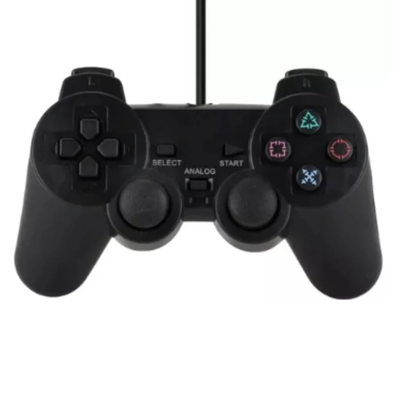 USB Controller for PC and Console – Joystick with Vibration, Cable 1.5–1.8 m (4.9–5.9 ft)