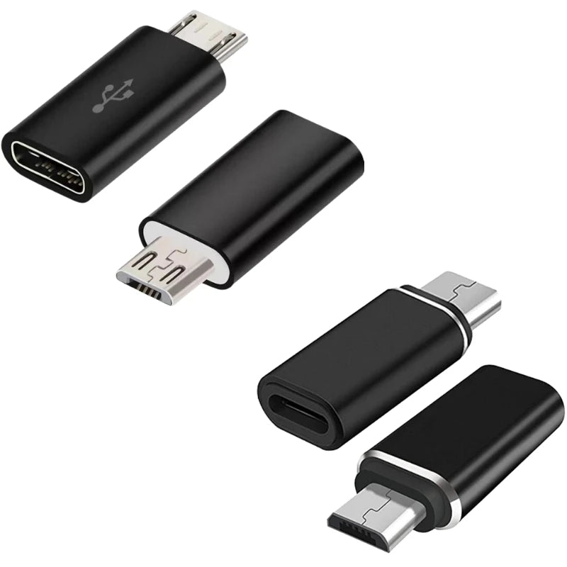 USB-C to Micro USB OTG Adapter — USB Type-C OTG Connector for Phones & Tablets