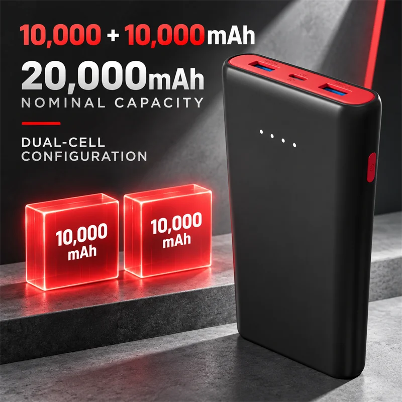 16000mAh PD Fast Charging Power Bank USB-C Portable Charger for Laptops MacBook iPhone Samsung Xiaomi