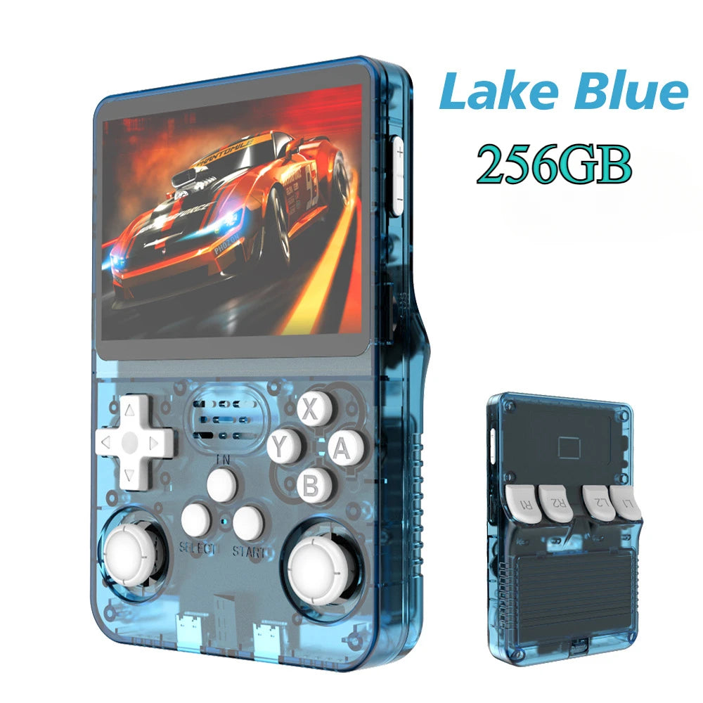 Retro Handheld Game Console 3.5-Inch (8.9 cm) IPS Screen 64/128/256GB Portable Pocket Game Player Kids Retro Gaming Gift