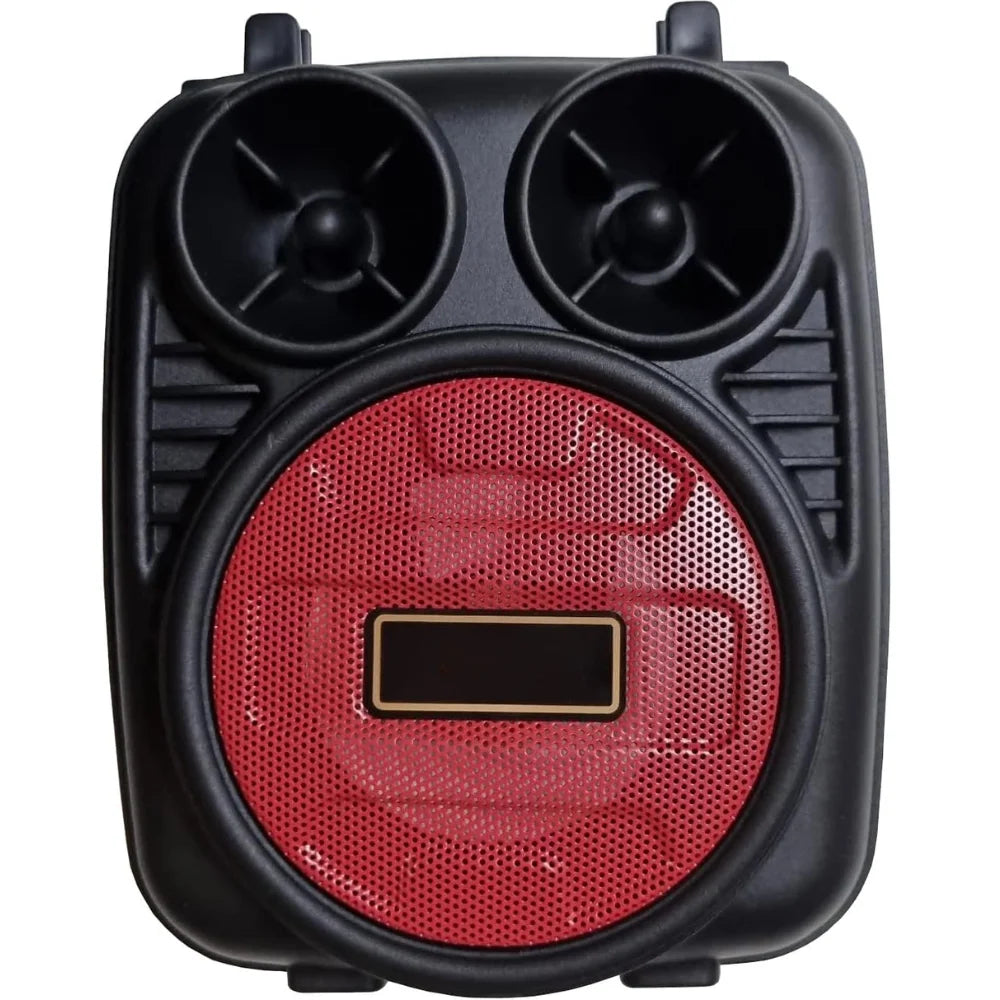 Portable Bluetooth Speaker USB SD FM Radio, Battery-Powered Mini Wireless Speaker