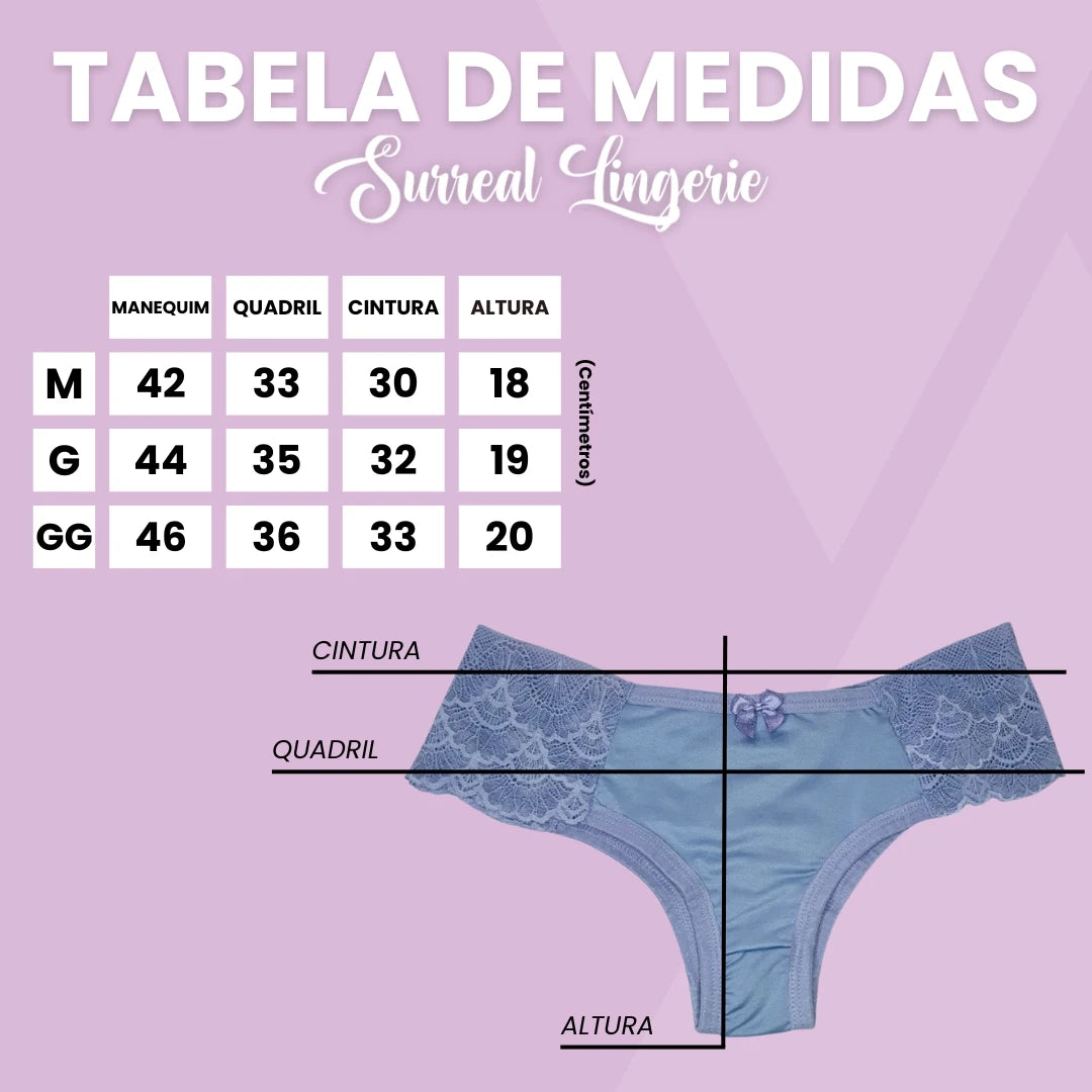 3-Pack Women's Microfiber Lace-Side Briefs - Comfortable Everyday Lingerie