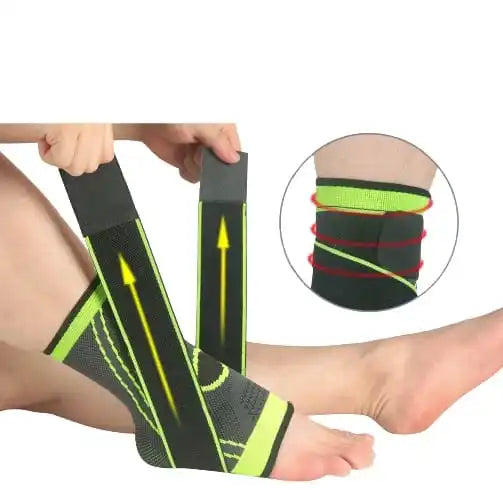 Adjustable Stabilizer Compression Ankle Brace – Orthopedic Support for Sports & Injury Recovery