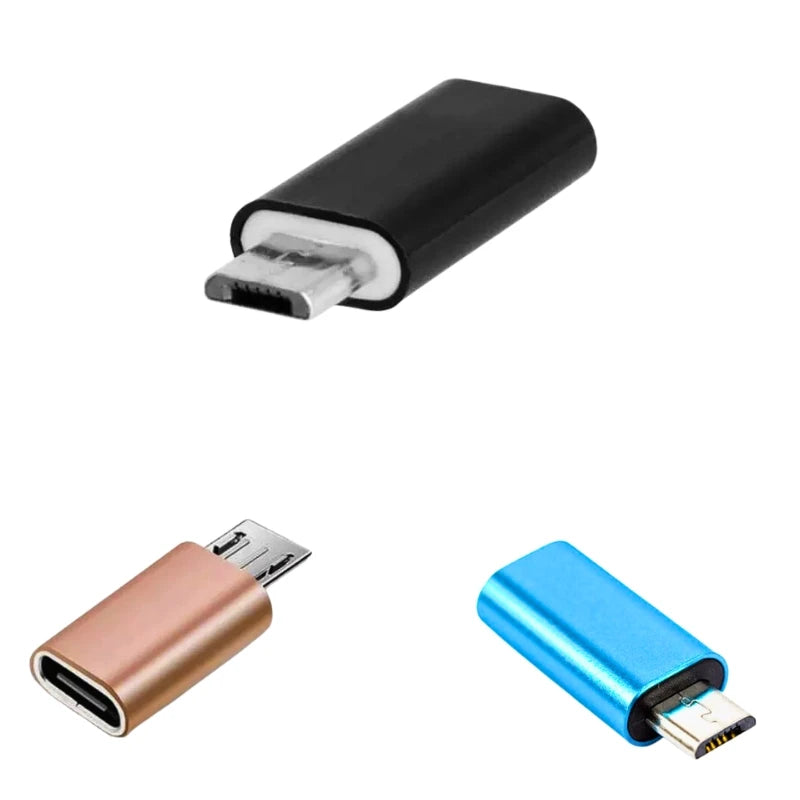 USB-C to Micro USB OTG Adapter — USB Type-C OTG Connector for Phones & Tablets