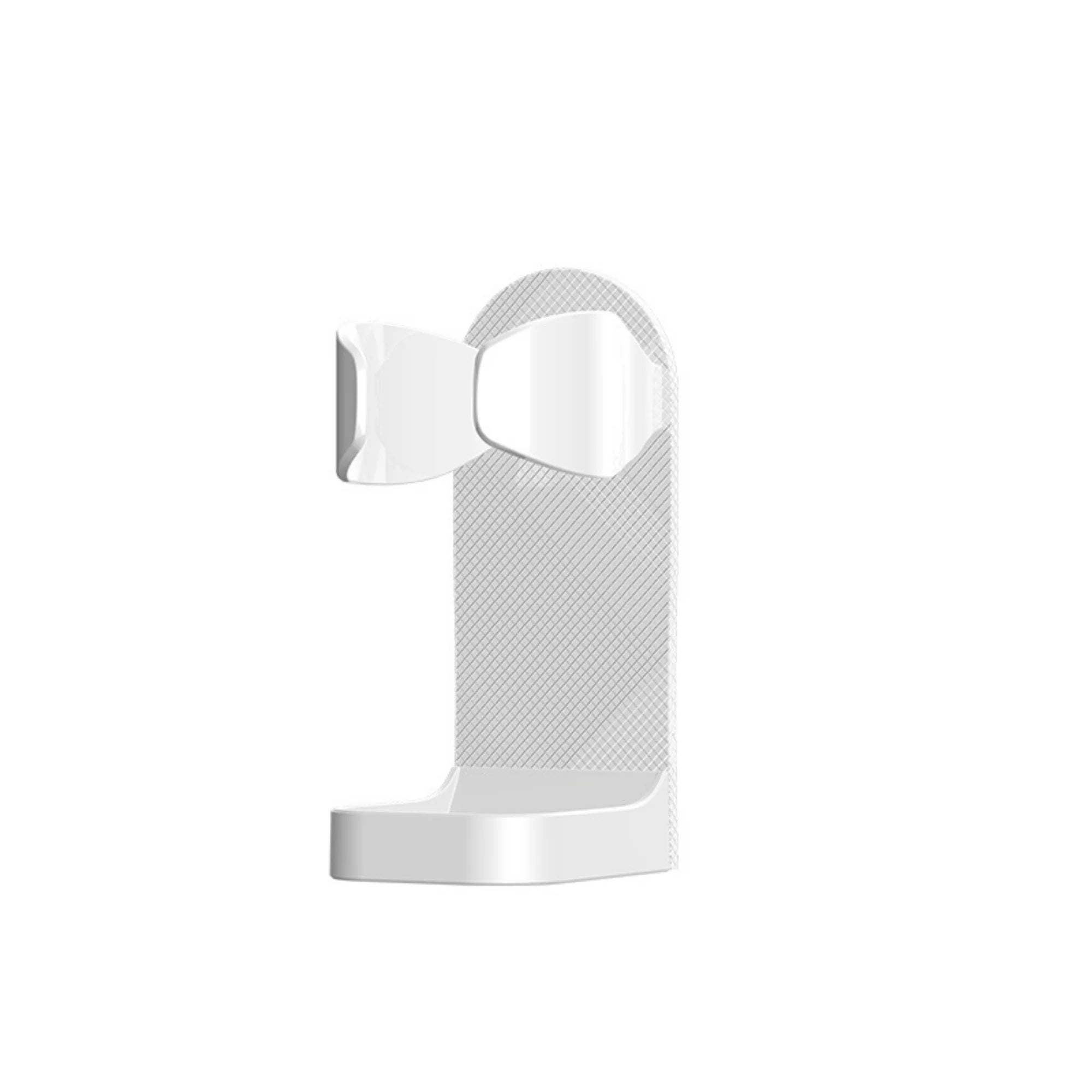 Self-Adhesive Wall-Mounted Shaver & Electric Toothbrush Holder – Razor Storage Rack (White/Black)