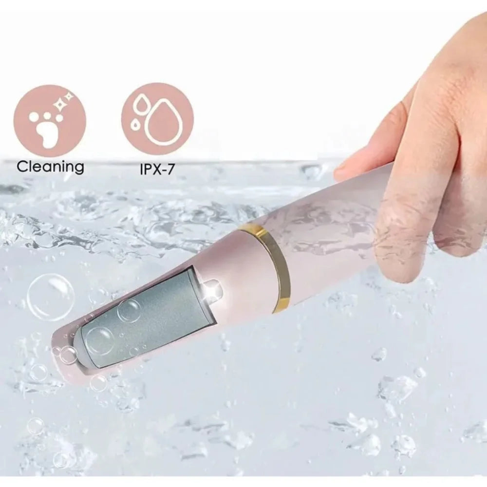 USB Rechargeable Electric Callus Remover and Portable Foot Sander - Pedicure Exfoliator