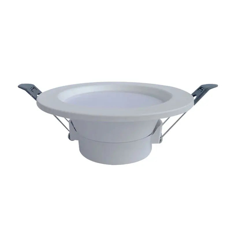 5W LED Round Recessed Downlight 110-240V - 9cm (3.5in) Dia, 7-8.5cm (2.8-3.35in) Cutout - Indoor Spot Light for Bedroom Kitchen Foyer