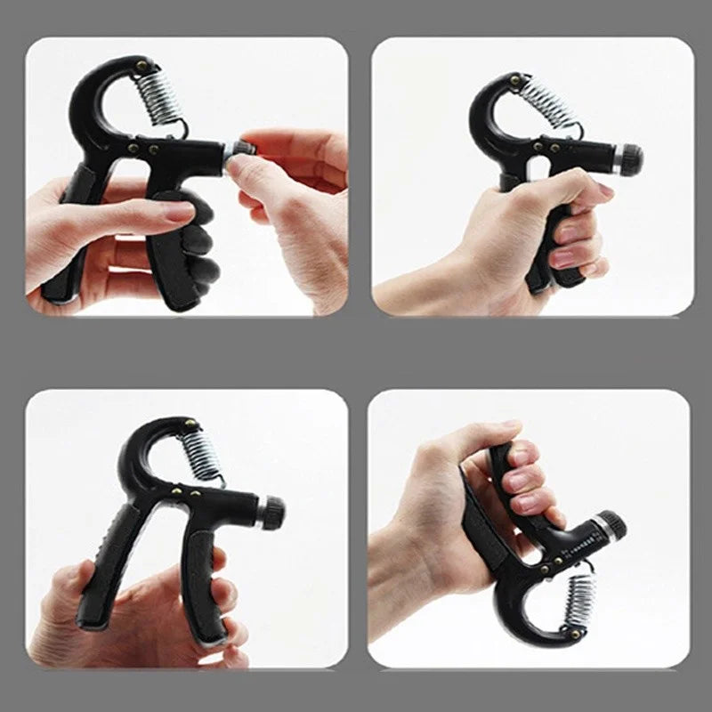 Adjustable Hand Grip Strengthener 5-60 kg (11-132 lb) - Forearm, Finger & Fist Trainer