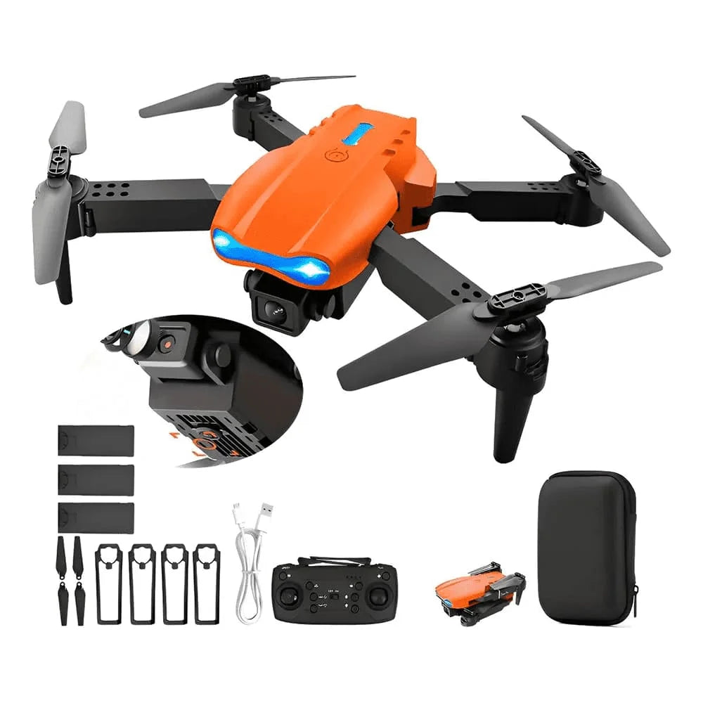 Foldable 4K Dual-Camera FPV Quadcopter Drone – WiFi Remote, 2.4GHz, 100m Range, Propeller Guards