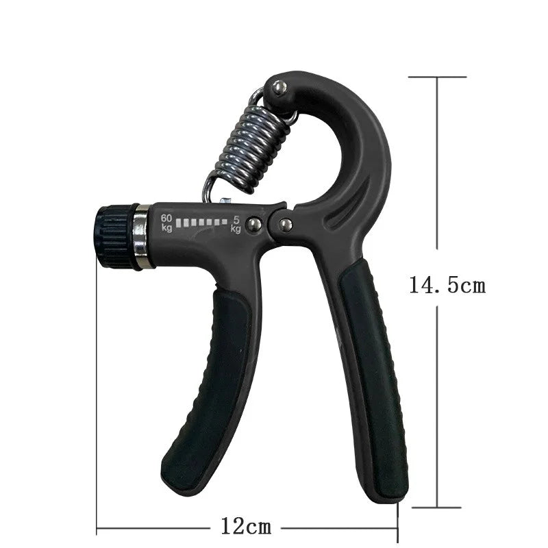 Adjustable Hand Grip Strengthener 5-60 kg (11-132 lb) - Forearm, Finger & Fist Trainer