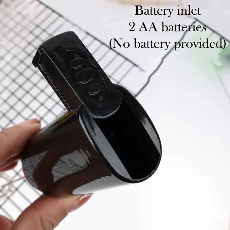 Battery-Powered Handheld Milk Frother – Mini Electric Coffee Whisk & Egg Beater for Cappuccino, Latte, Shakes