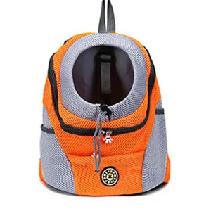 Wearable Pet Carrier Backpack – Front & Back Mesh Dog & Cat Travel Bag (S/M/L)