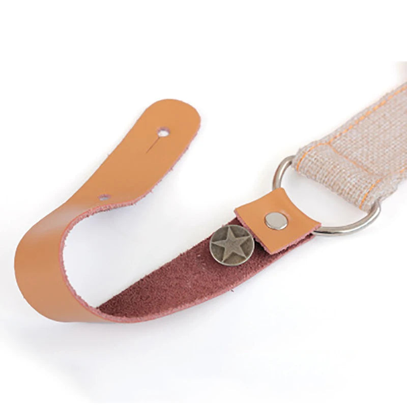Adjustable Ukulele Strap 70-105 cm (27.6-41.3 in), 4 cm (1.6 in) Breathable Linen Cotton Nail-Free Shoulder Crossbody Strap