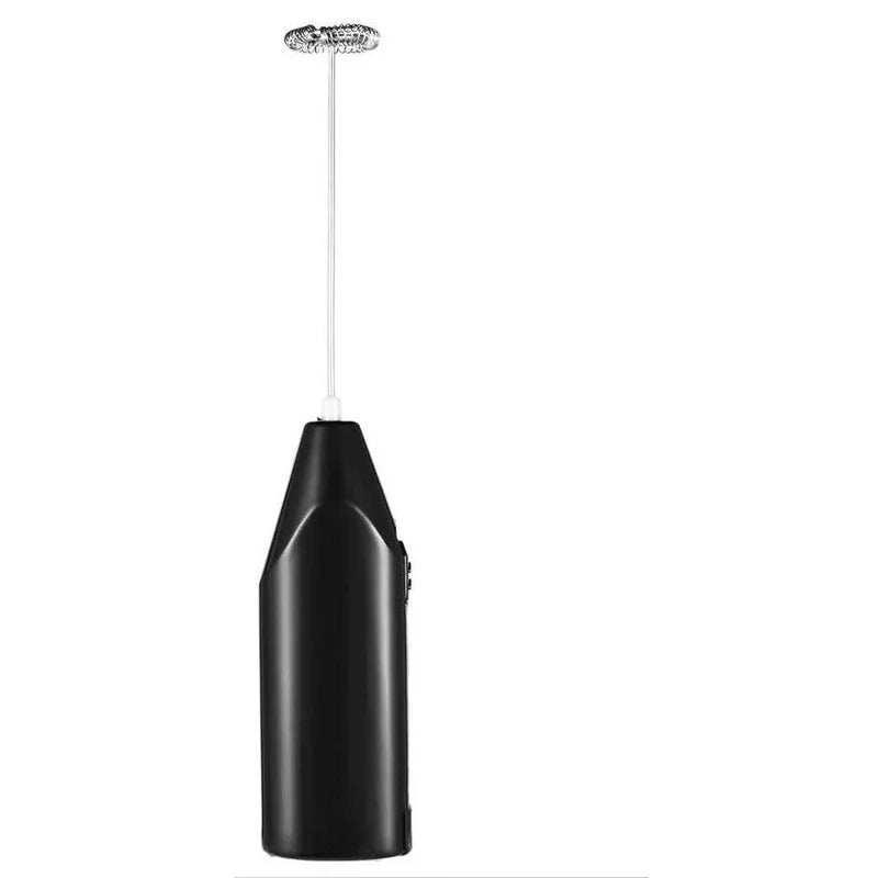 Battery-Powered Handheld Milk Frother – Mini Electric Coffee Whisk & Egg Beater for Cappuccino, Latte, Shakes