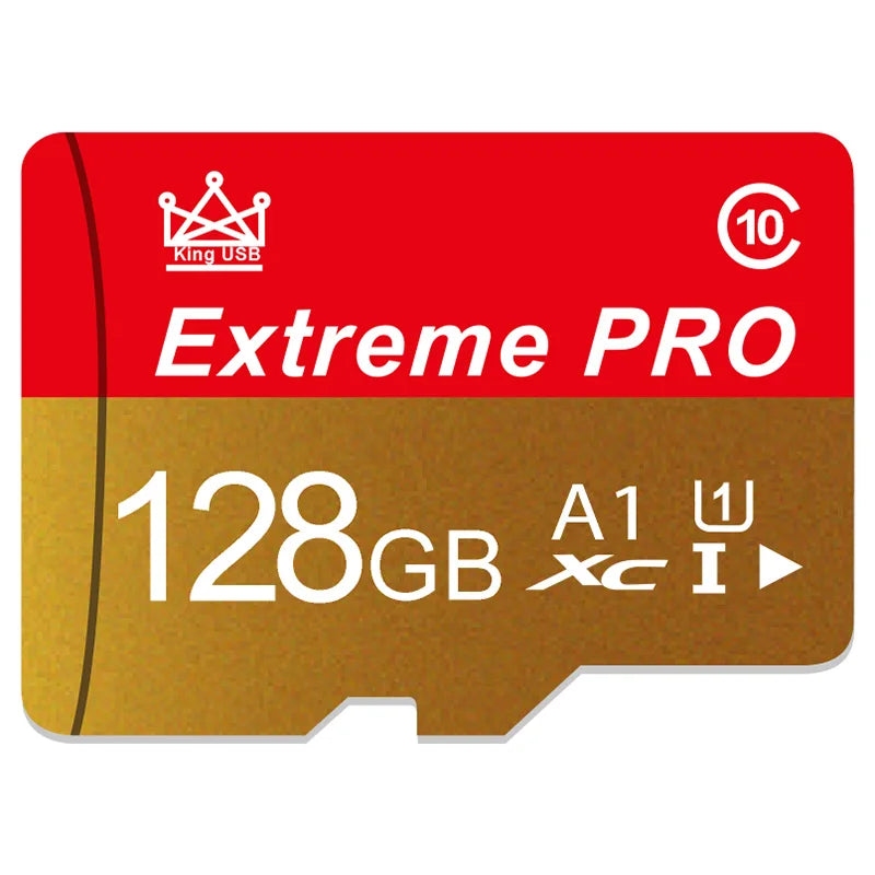microSD/TF Memory Card 16GB 32GB 64GB 128GB 256GB Class 10 U1 V10 A1 with Adapter for Phone Camera Dash Cam Tablet