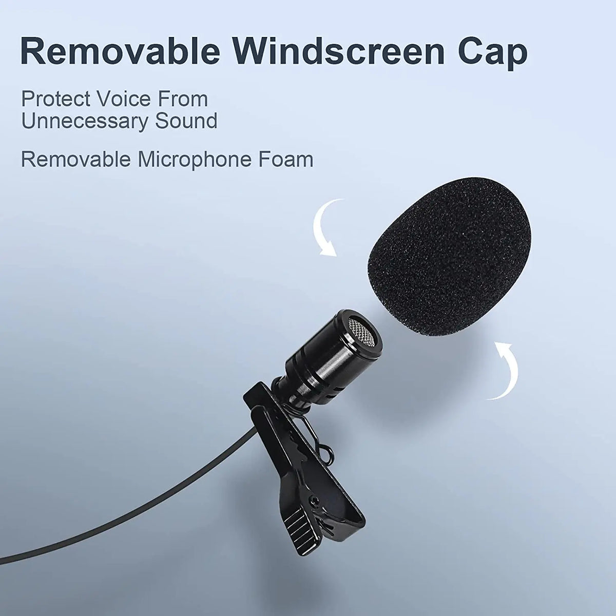 Wired Lavalier & Headset Microphone Combo — 3-Pin Mini XLR for Stage, Presentation & Bodypack Systems