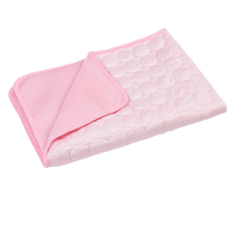 Cooling Pet Mat for Dogs & Cats – Breathable Washable Summer Pad, Multiple Sizes XS–XXL (40x30–150x100 cm | 15.7x11.8–59.1x39.4 in)