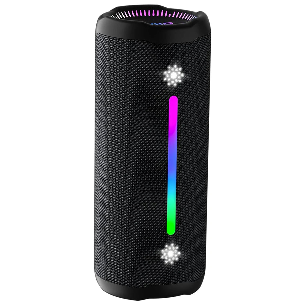 35W Bluetooth Speaker with LED Lights IPX7 Waterproof Portable HiFi Speaker with Bass Boost & TWS Wireless Stereo for Home, Outdoor & Travel