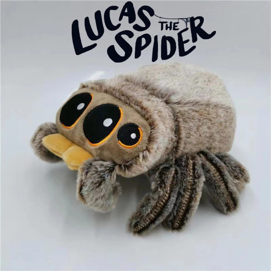 Black Spider Plush Pillow – Soft Stuffed Animal Toy & Anime Room Decor Gift for Kids