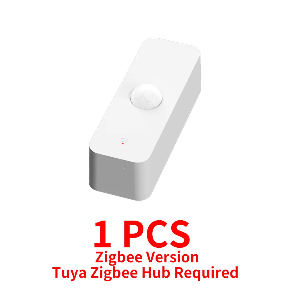 WiFi & Zigbee PIR Motion Sensor - Smart Home Infrared Detector, Alexa Compatible, Zigbee2MQTT