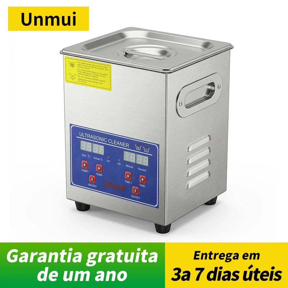 Heated Ultrasonic Cleaner 2L–30L (0.53–7.93 gal) Ultrasonic Cleaning Bath for Jewelry, Watches, Glasses & Tools