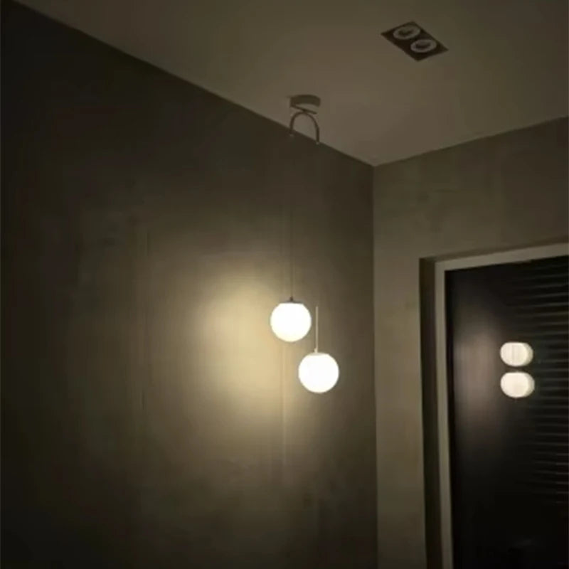 Modern Glass LED Pendant Light Chandelier – Indoor Ceiling Hanging Lamp for Living Room, Bedroom, Dining, Restaurant & Bar