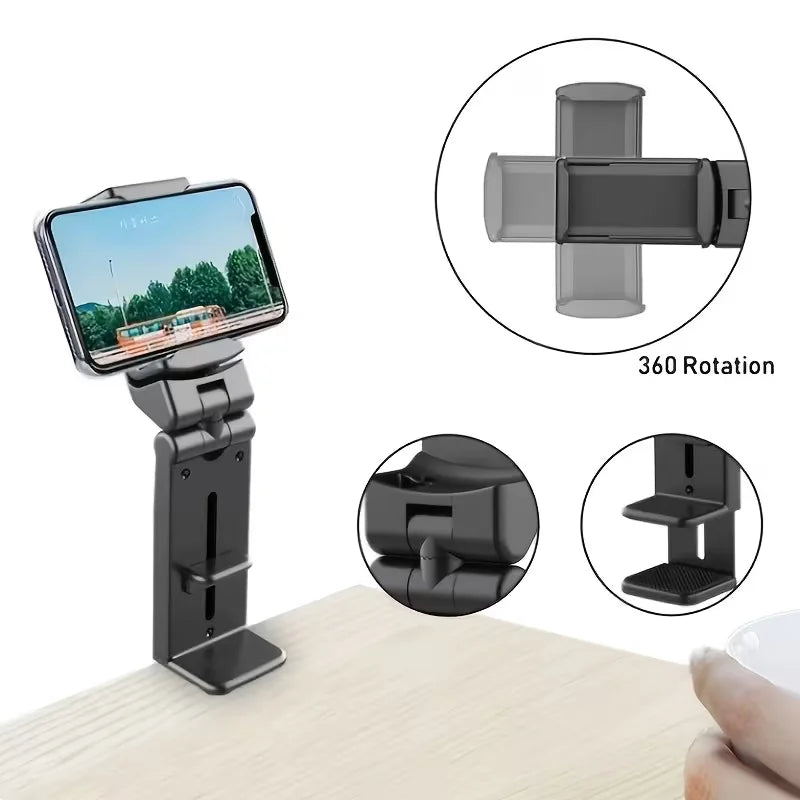 360° Rotating Airplane Phone Holder – Portable Hands-Free Travel & Car Desktop Stand