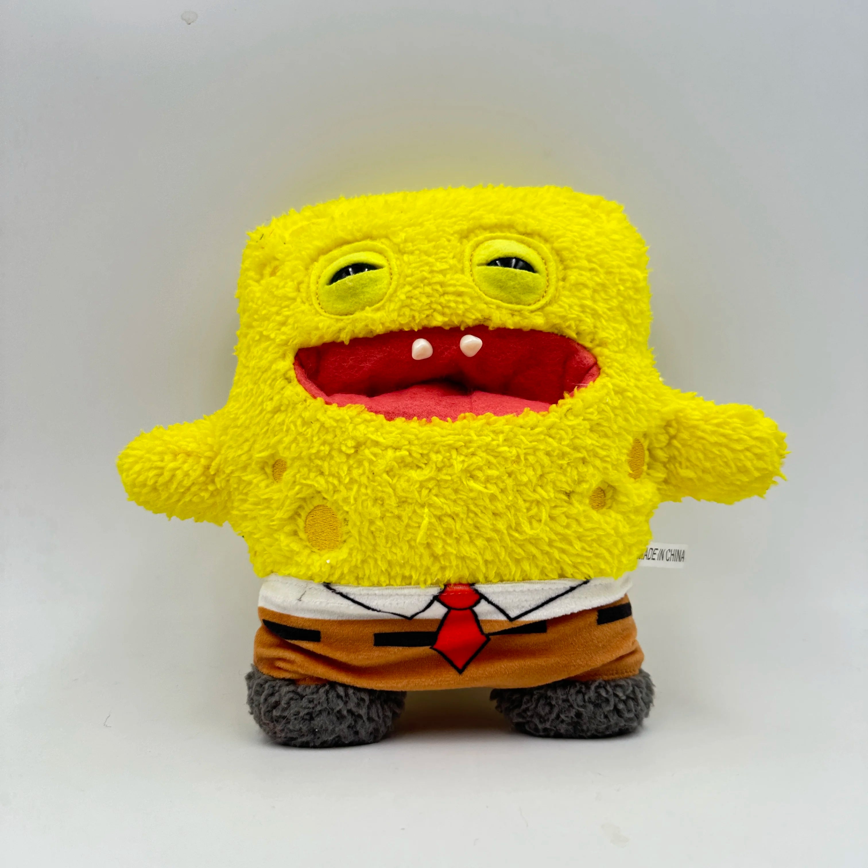 Budgie Monster Plush Toy – 8.7 in (22 cm) Quirky Ugly Collectible Soft Plush
