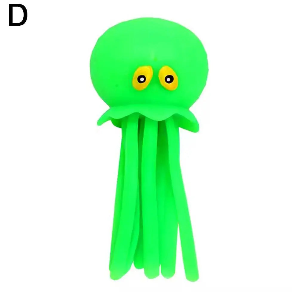 Octopus Bath Squirter Toy for Toddlers – Water Absorbing Sponge Bath Toy for Kids, Available in 1/2/3/5-Pack