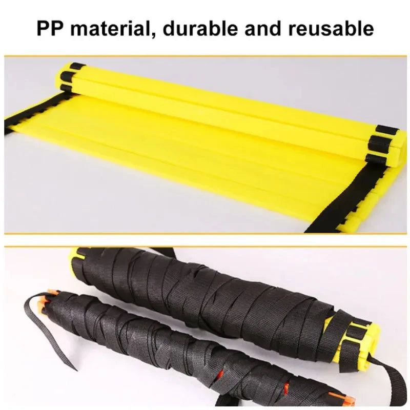 Agility Ladder for Speed & Footwork Training – Nylon Rungs, Multiple Lengths, Storage Bag Included