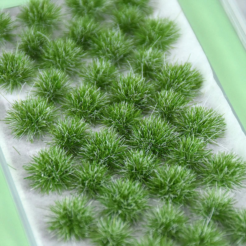 39-Piece Artificial Moss Green - Preserved Faux Moss for Home Wall Decor, Garden DIY & Mini Accessories