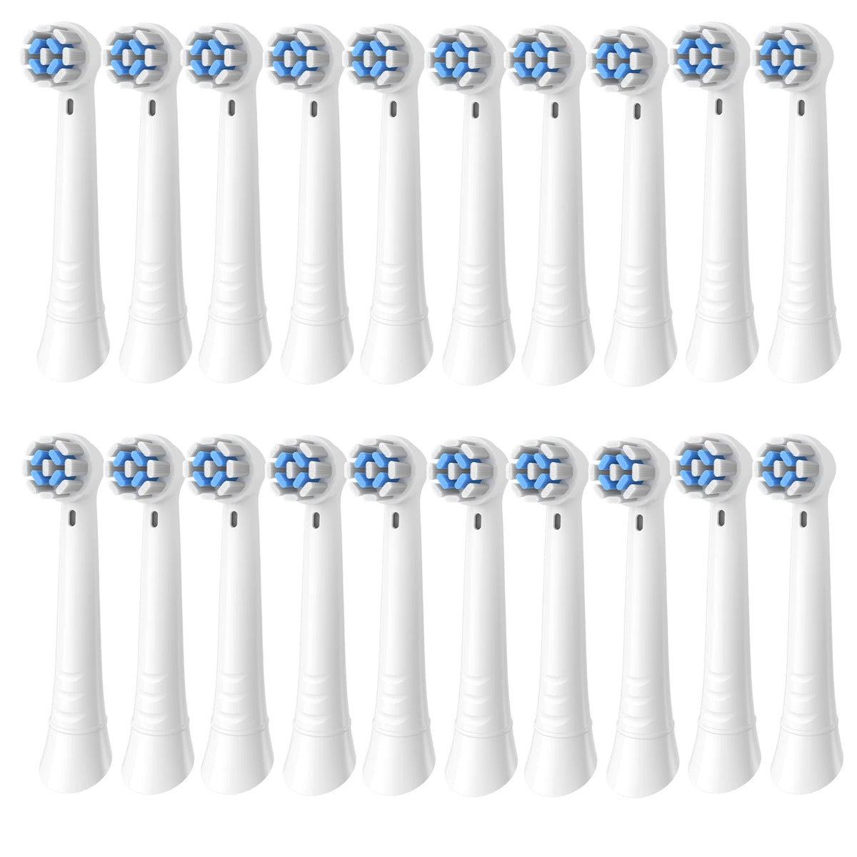 4/8/12/16/20-Pack Replacement Electric Toothbrush Heads – Compatible with iO-Style Electric Toothbrushes