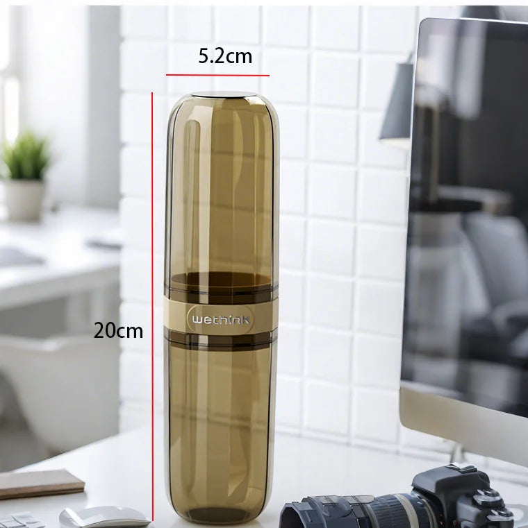 Travel Toothbrush & Toothpaste Case Portable Holder Storage Box 19.6 x 6 cm (7.7 x 2.4 in)
