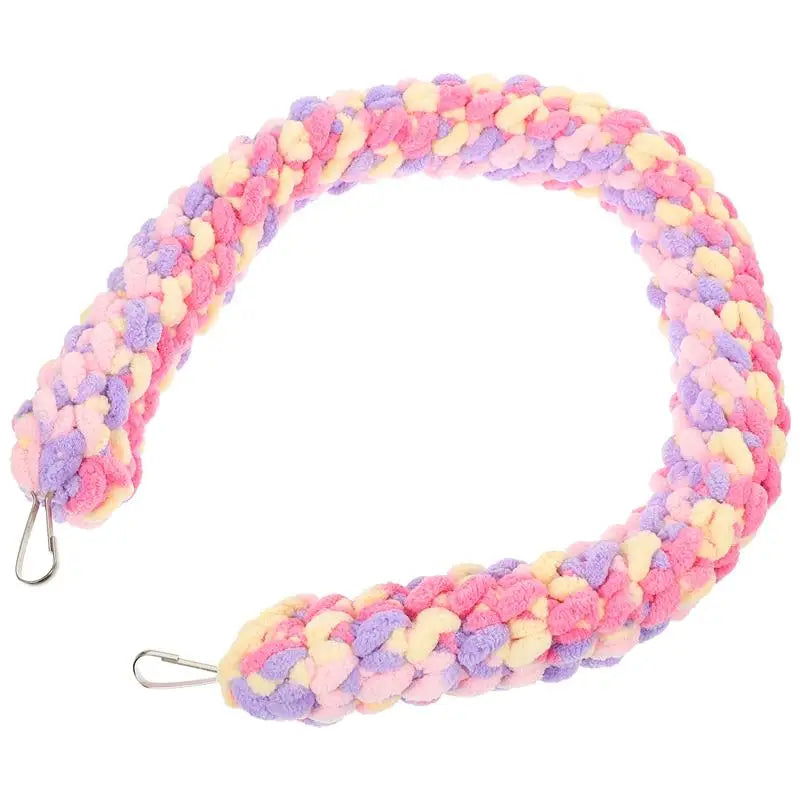 Small Pet Cotton Rope Climbing Toy for Rats, Hamsters, Guinea Pigs & Sugar Gliders — 60cm (23.6in) Durable Hanging Chew Toy
