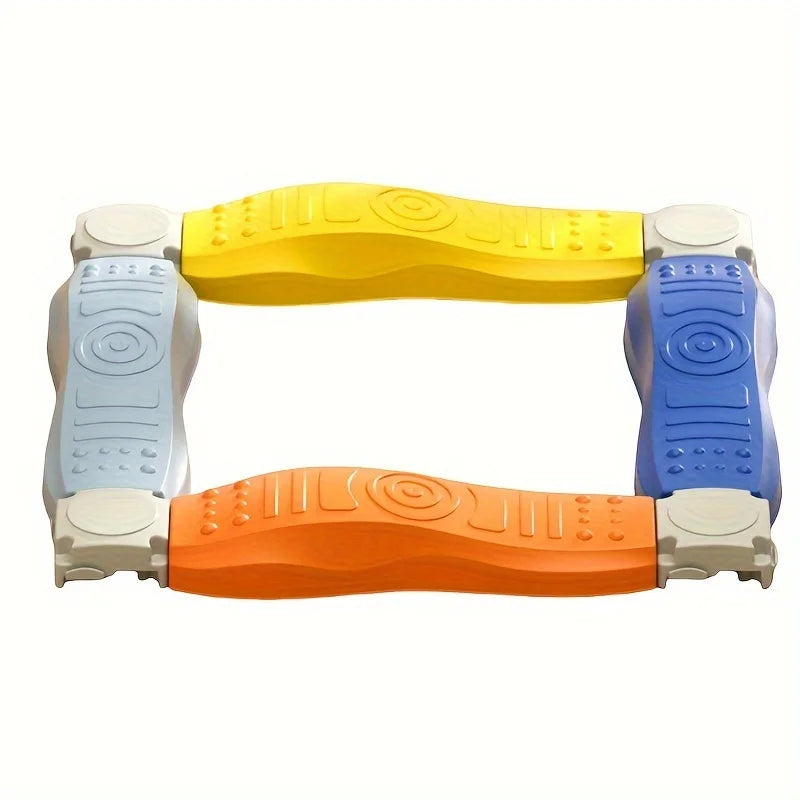 5-Pack Kids Balance Stepping Stones Playset – Montessori Sensory Steppers for Indoor & Outdoor Play