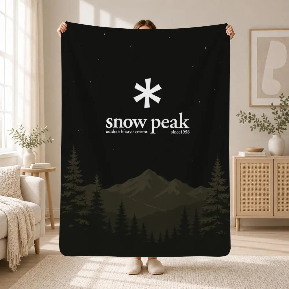 Soft Plush Flannel Throw Blanket - Lightweight Warm Sofa & Bed Throw for Travel and Home Decor (29.5–78.7 in | 75–200 cm)