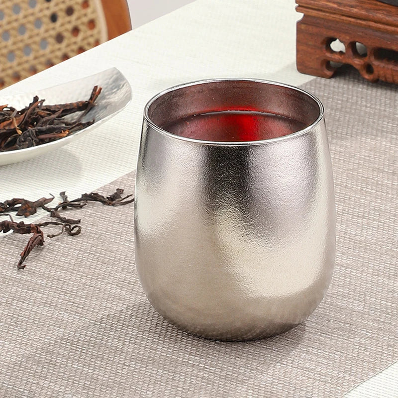 Double-Wall Titanium Insulated Mini Coffee Mugs & Whiskey Tumblers – Teacups (4 oz / 120 ml, 8.8 oz / 260 ml, 13.5 oz / 400 ml)