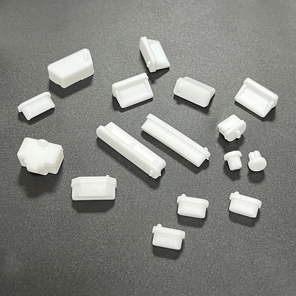 16-Piece Universal Silicone Dustproof Plugs for Laptop & Notebook Ports, USB Port Protectors