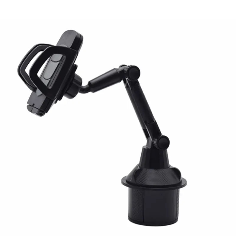 Universal Adjustable Car Cup Holder Phone Mount – Anti-Slip Long-Arm Cell Phone Holder for Navigation