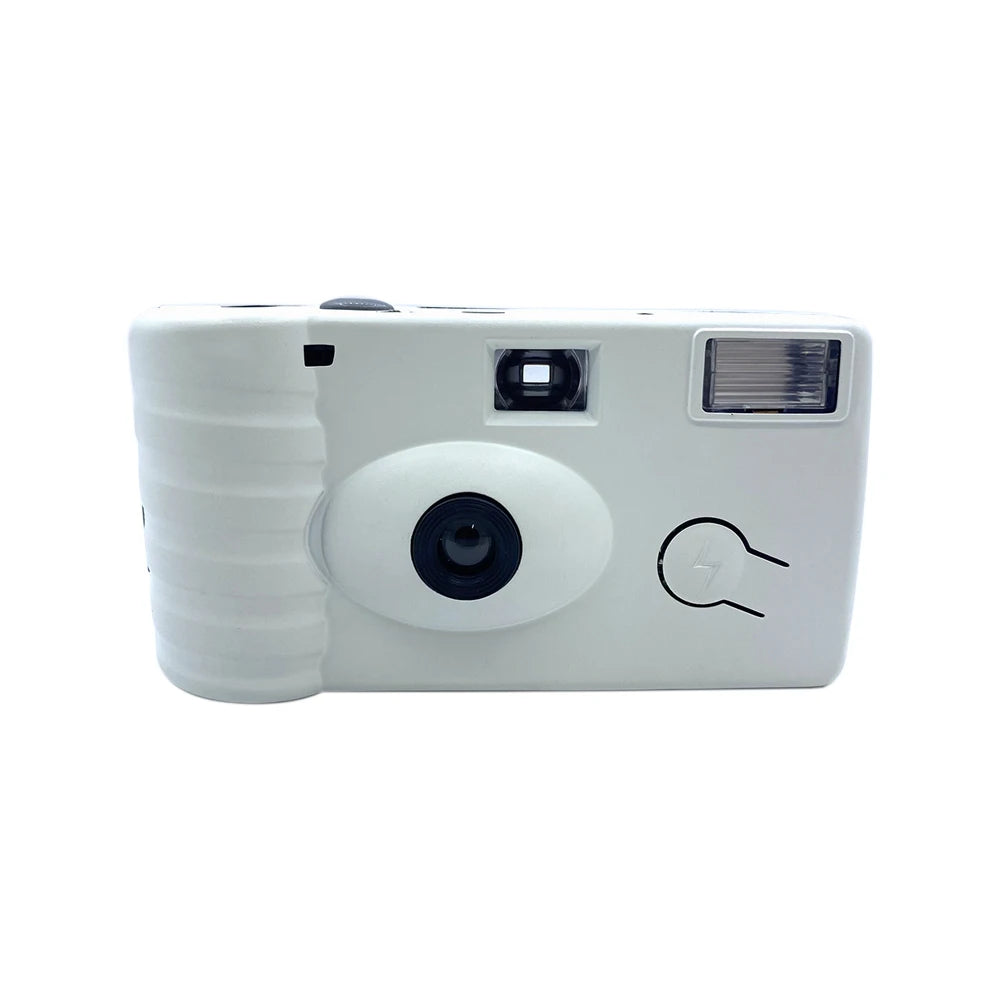 Disposable 35mm Film Camera with Flash - Vintage Single-Use 12-Exposure for Weddings & Parties