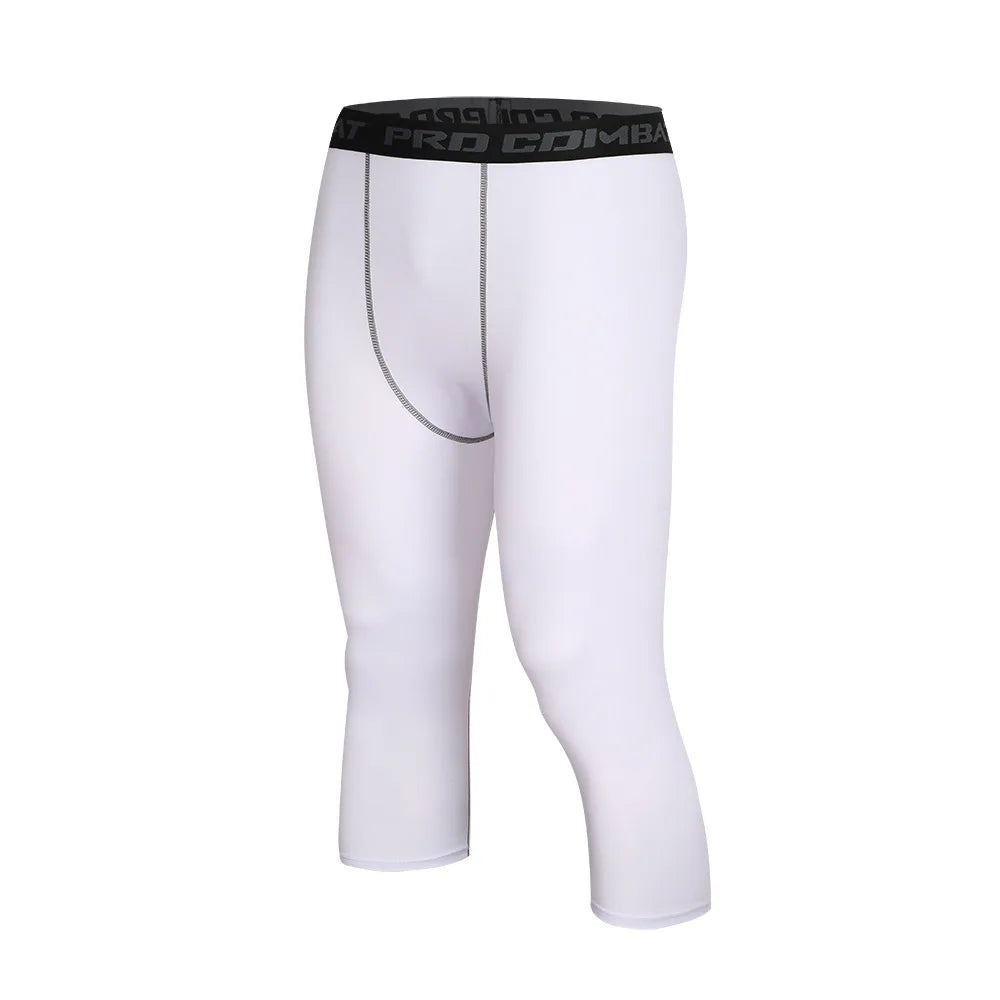 Men's All-Season Knit Polyester Calf-Length Sweatpants – Sporty Joggers