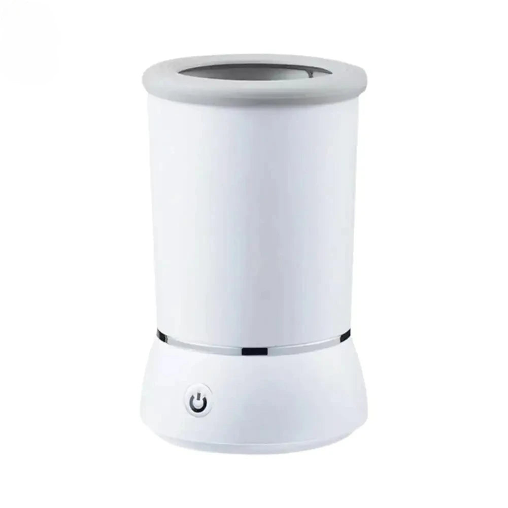 Automatic Pet Paw Washer - USB Rechargeable Low-Noise Dog & Cat Paw Cleaner with Soft Silicone Bristles, One-Touch Portable