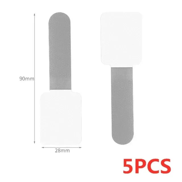 Reusable Self-Adhesive Cable Ties and Clips – Adjustable Power Cord Holder Desktop Cable Organizer