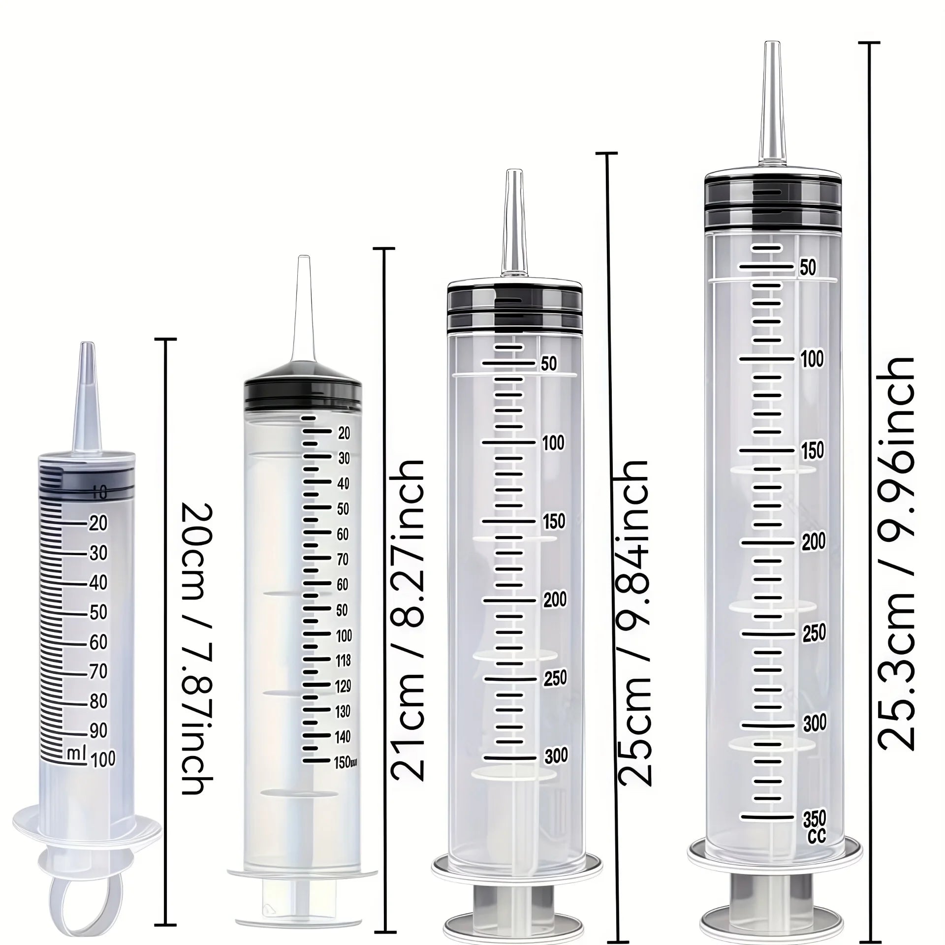 Car Fluid Suction & Injection Syringe Kit – Extractor and Injector for Auto Fluids