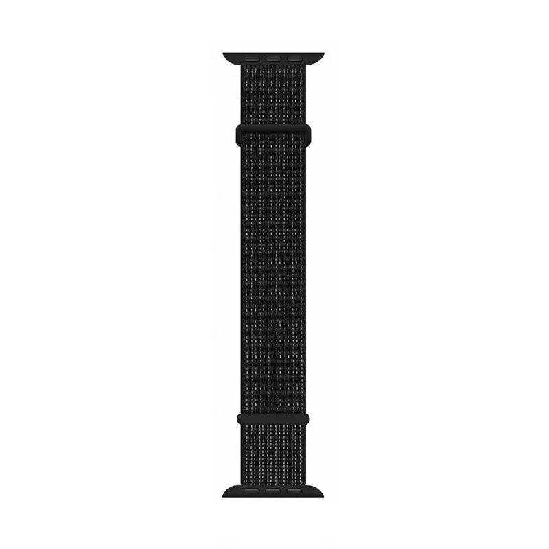 Nylon Braided Breathable Watch Band – Fits 38/40/41/42/44/45/46/49 mm (1.50–1.93 in) Smartwatches