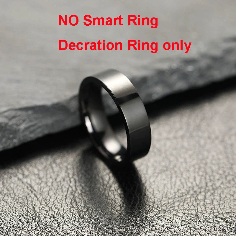 Smart Ring with Charging Case – Unisex Health Tracker, Heart Rate & SpO2 Monitor, Sleep Tracking, IP68 Waterproof, Multi-Sport Modes, Multiple Sizes