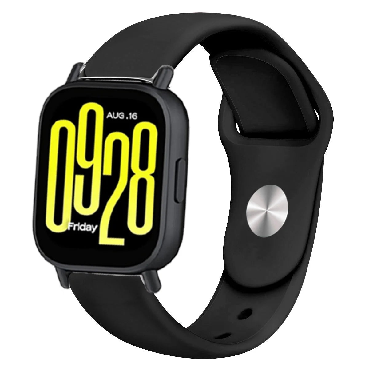 22mm Silicone Sport Watch Band – Replacement Breathable Smartwatch Strap, Unisex