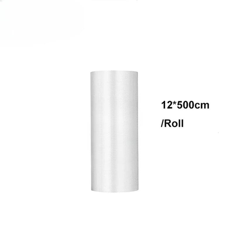 Vacuum Sealer Bags Roll – BPA-Free 4 mil Embossed Food Saver for Sous Vide, Custom-Length Vacuum Pack Bags