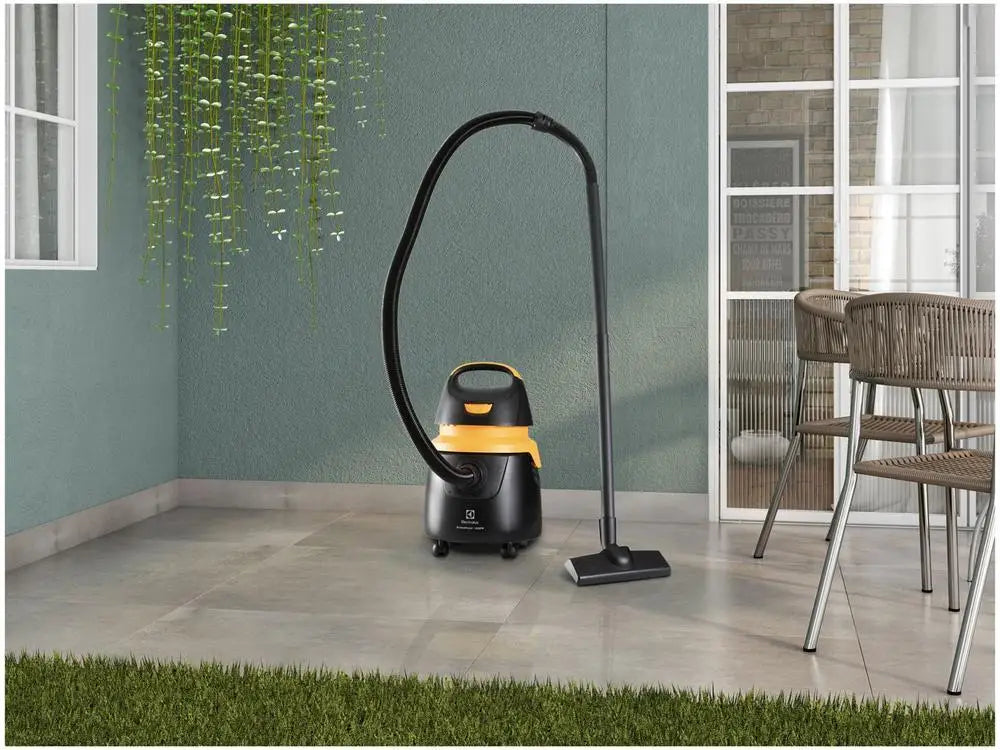 Wet & Dry Canister Vacuum Cleaner 1400W 220V – 18L (11L Water, 3.7L Dust) with Blower, Floor & Crevice Tools – Black/Yellow